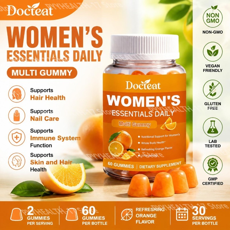 Multivitamin Gummy Adult - Docteat - Gomitas Multivitamínicas Diarias Esenciales