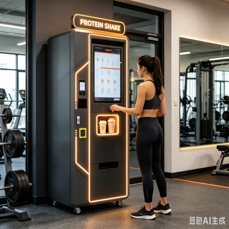 Nutrition For Fitness And Sports - Máquina Expendedora Automática de Batidos de