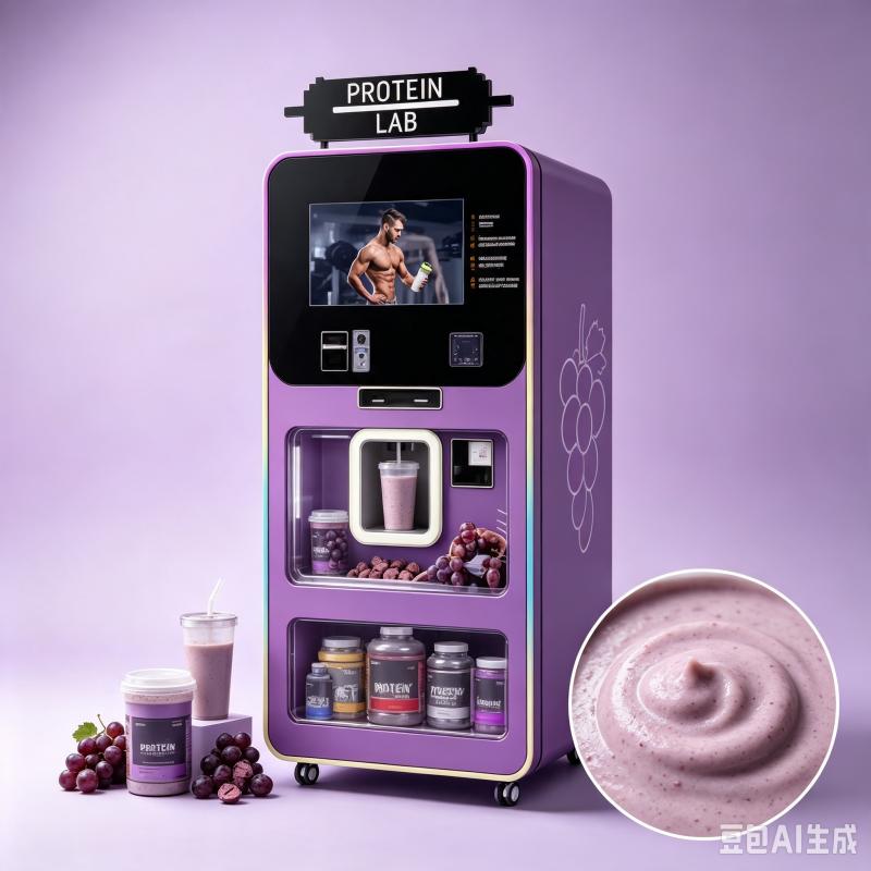 Nutrition For Fitness And Sports - Máquina Expendedora de Batidos de Proteínas,