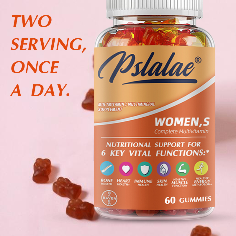 Multivitamin Gummy Adult - Gomitas multivitaminas para mujer: energía, estado