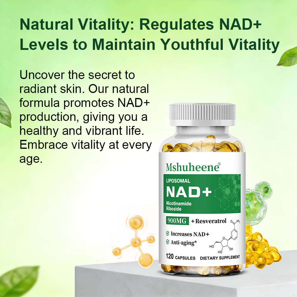 Cápsulas de NAD+ con Quercetin - Resveratrol Capsule Anti Aging reseña y precio