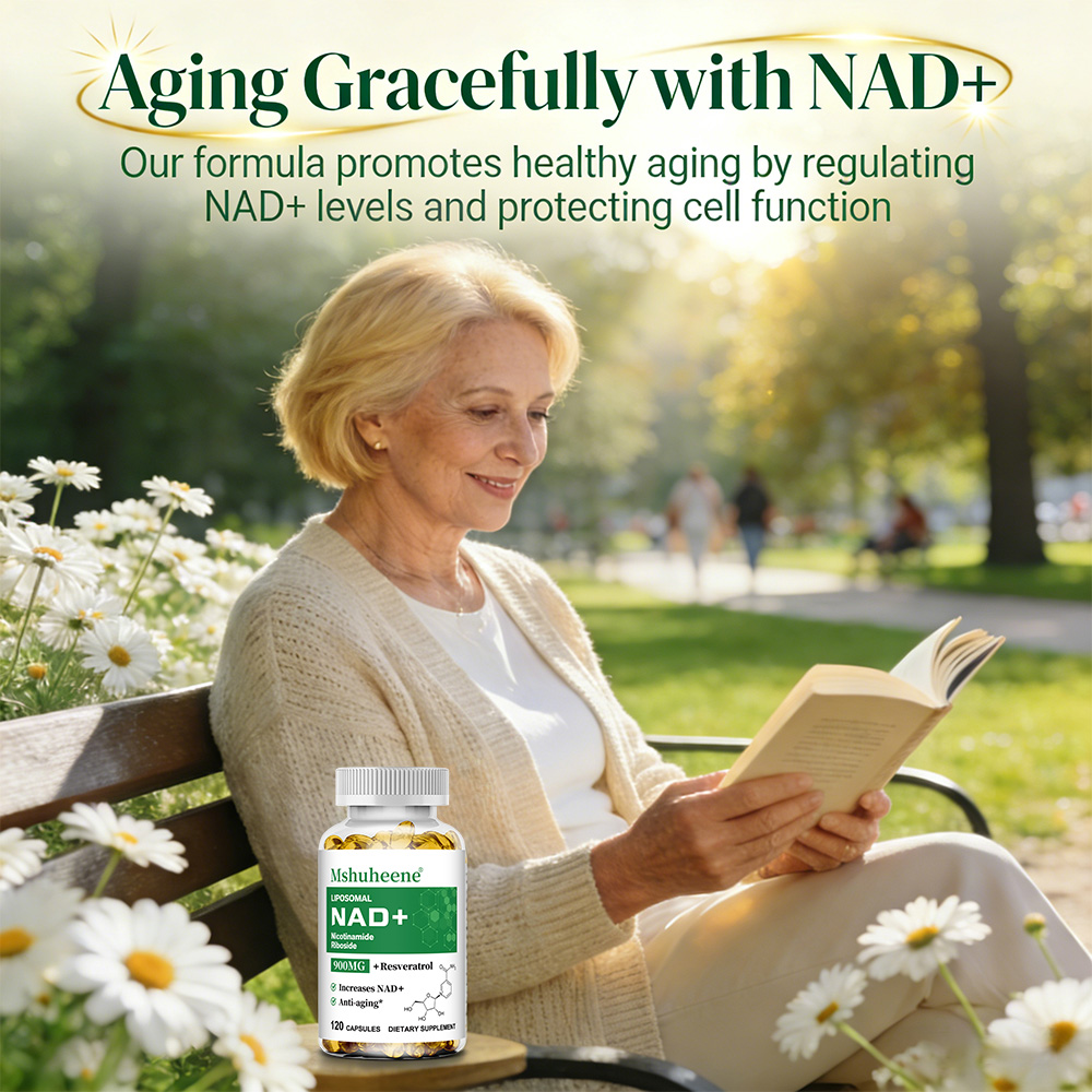 Cápsulas de NAD+ con Quercetin - Resveratrol Capsule Anti Aging reseña y precio