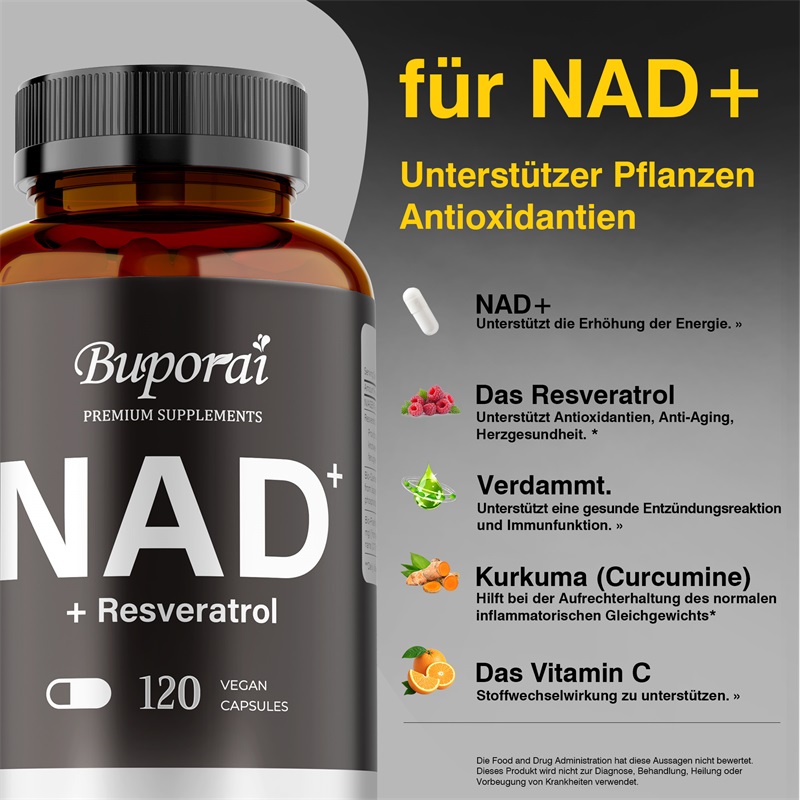 Suplementos de NAD+ - Antienve - Resveratrol Capsule Anti Aging reseña y precio