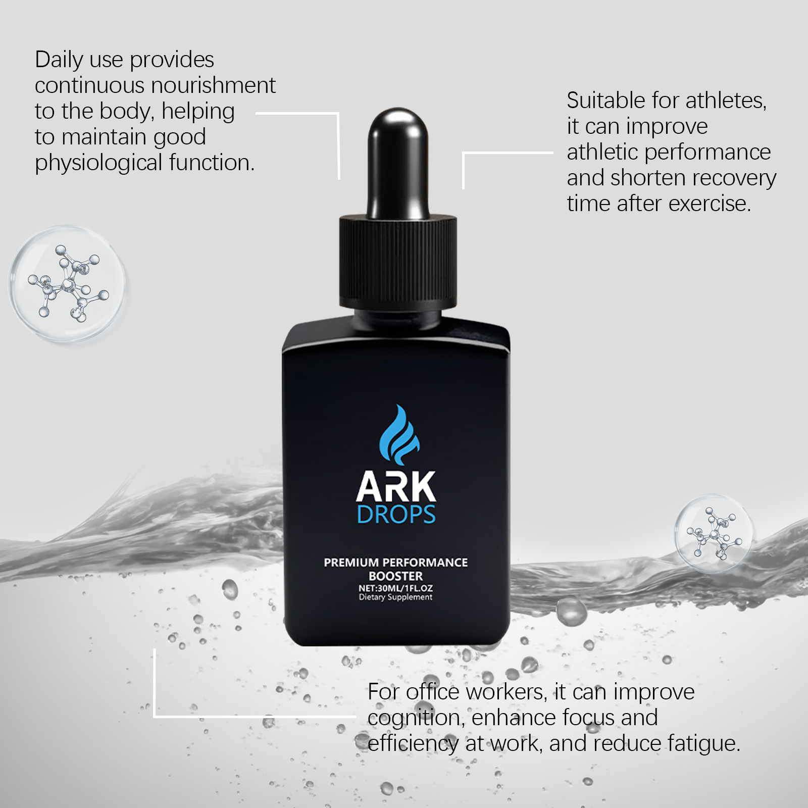 Gotas para el Cuidado Corporal - Nutrition Fitness Supplements reseña y precio