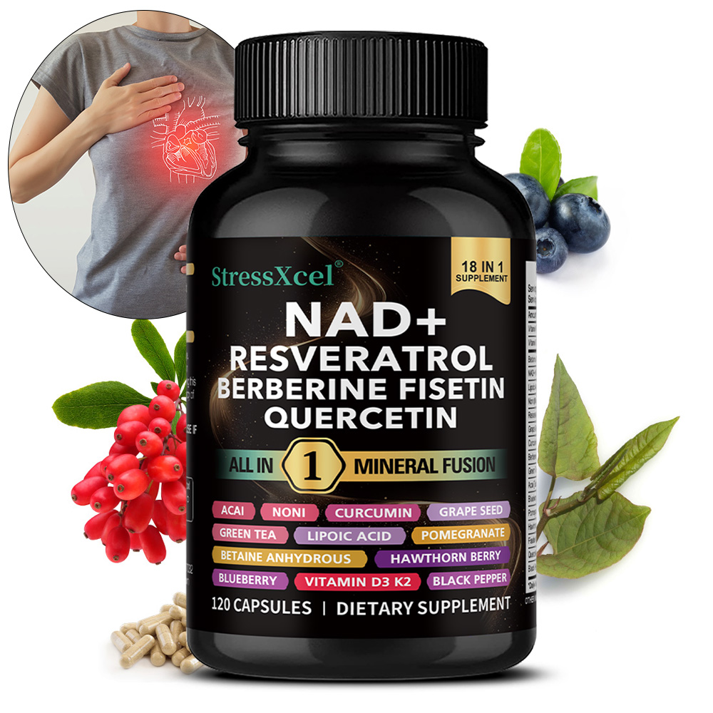Suplemento de NAD+ con Resvera - Resveratrol Capsule Anti Aging reseña y precio