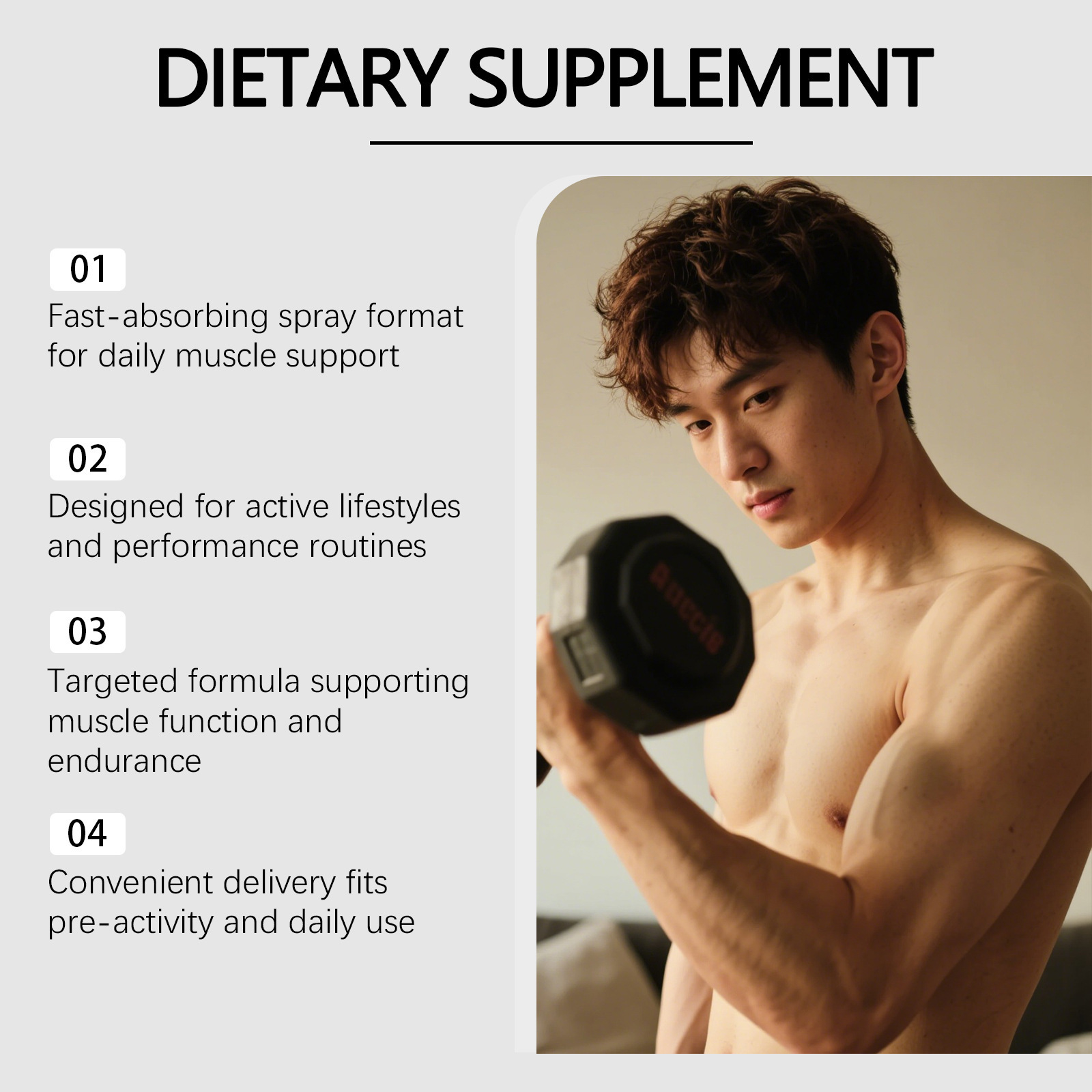 Spray para el Crecimiento Musc - Nutrition Fitness Supplements reseña y precio