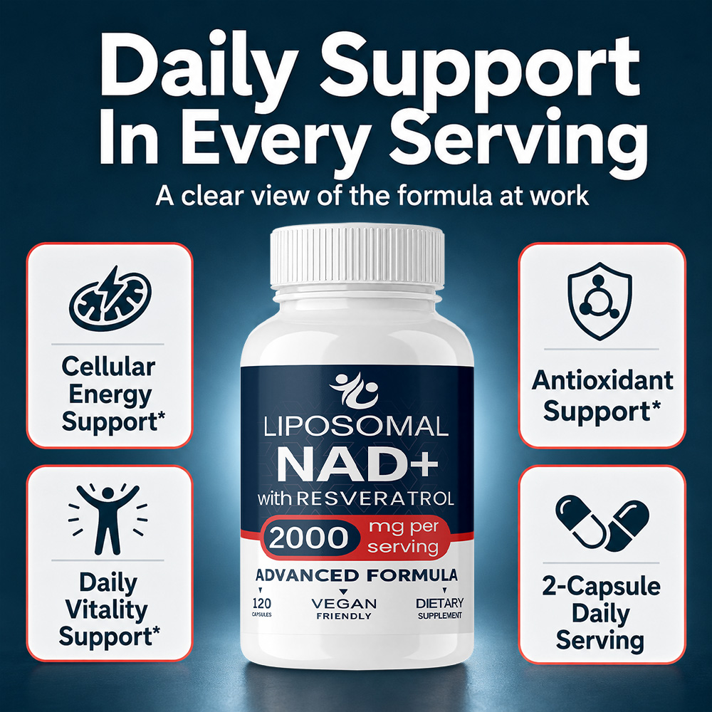 Suplemento Liposomal de Nad+ c - Resveratrol Capsule Anti Aging reseña y precio