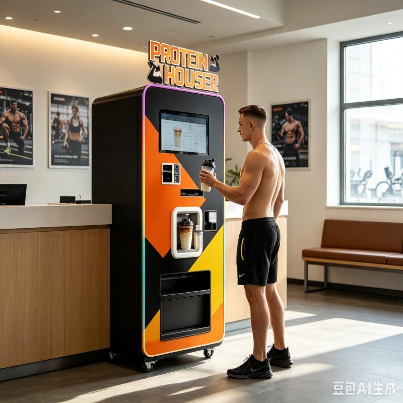 Máquina Expendedora Automática - Nutrition For Fitness And Sports reseña y precio