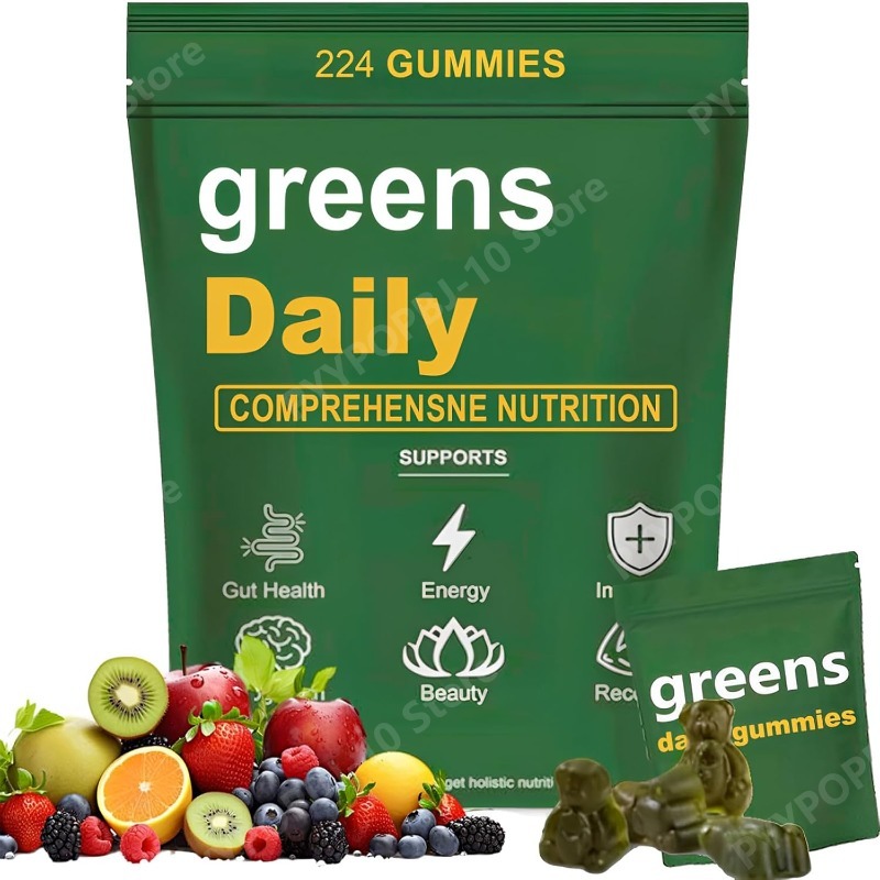 Gomitas Verdes Orgánicas de Ch - Multivitamin Gummy Adult reseña y precio