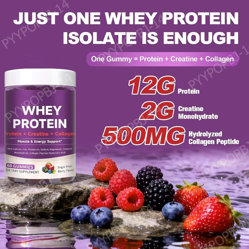 Gomitas de Proteína con Creati - Nutrition Fitness Supplements reseña y precio