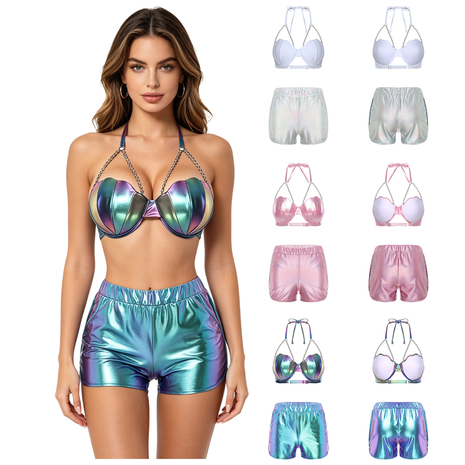 Conjunto de Tankini Metálico B - Fitness & Nutrition Lab Zapopan reseña y precio