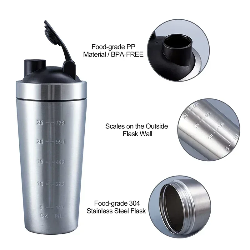 Taza agitadora de proteínas de - Nutrition For Fitness And Sports reseña y precio