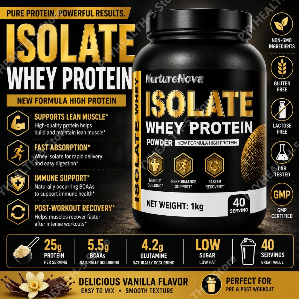Proteína de Suero Aislada en P - Nutrition For Fitness And Sports reseña y precio