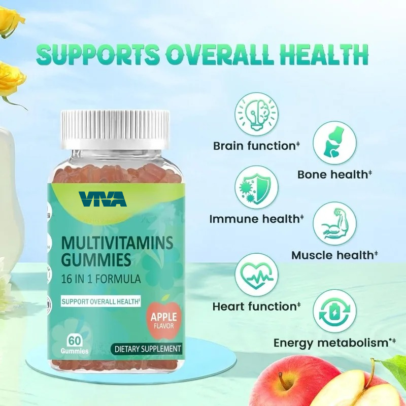 Gomitas multivitaminas 16 en 1 - Multivitamin Gummy Adult reseña y precio