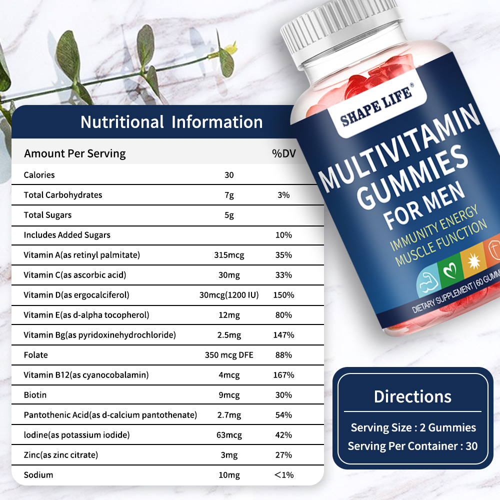 Suplemento de gomitas multivit - Multivitamin Gummy Adult reseña y precio