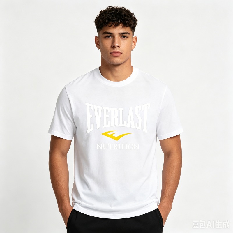 Camiseta con estampado Everlas - Nutrition Y Fitness reseña y precio